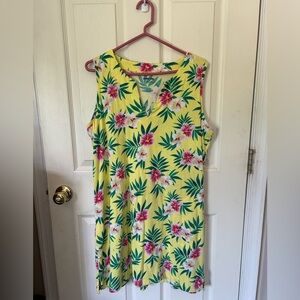 Lands' End Yellow Dress